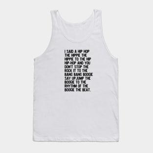 rappers delight Tank Top